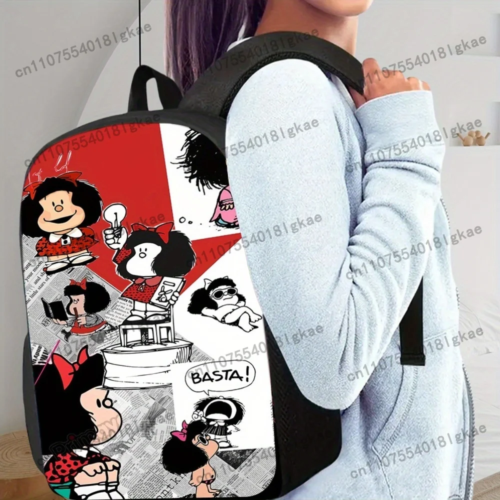 MAFALDA Three-Piece Backpack S - Pencil Case Large ulasan dan harga