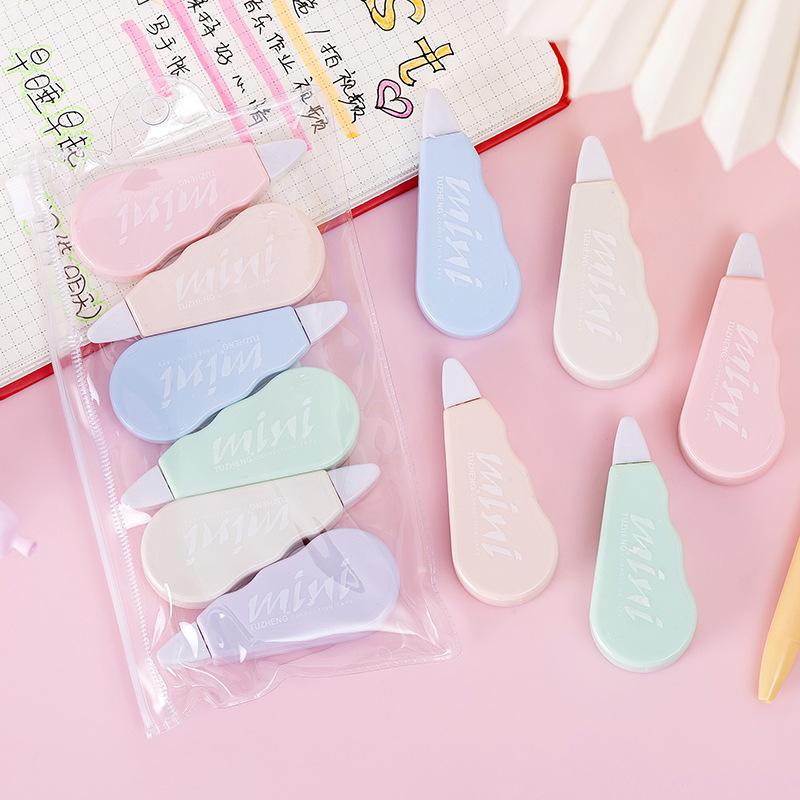 6Pcs/set Cute Macaron Color Co - Correction Tape Roller ulasan dan harga