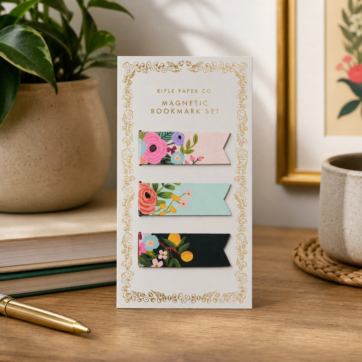 Garden Party Floral Magnetic B - Paperclip Magnetic Set ulasan dan harga