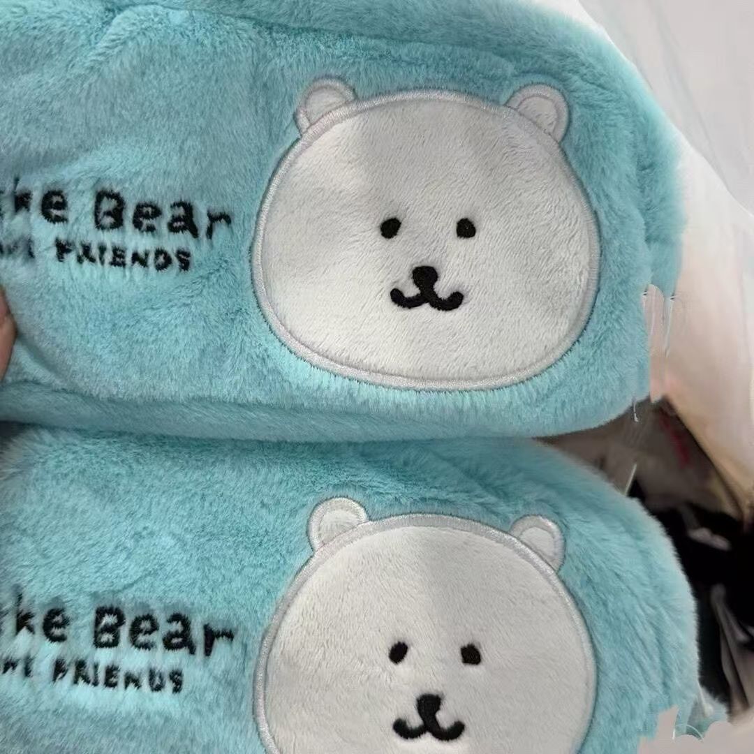 Joke Bear Soft Fluffy Plush Pe - Pencil Case Large ulasan dan harga