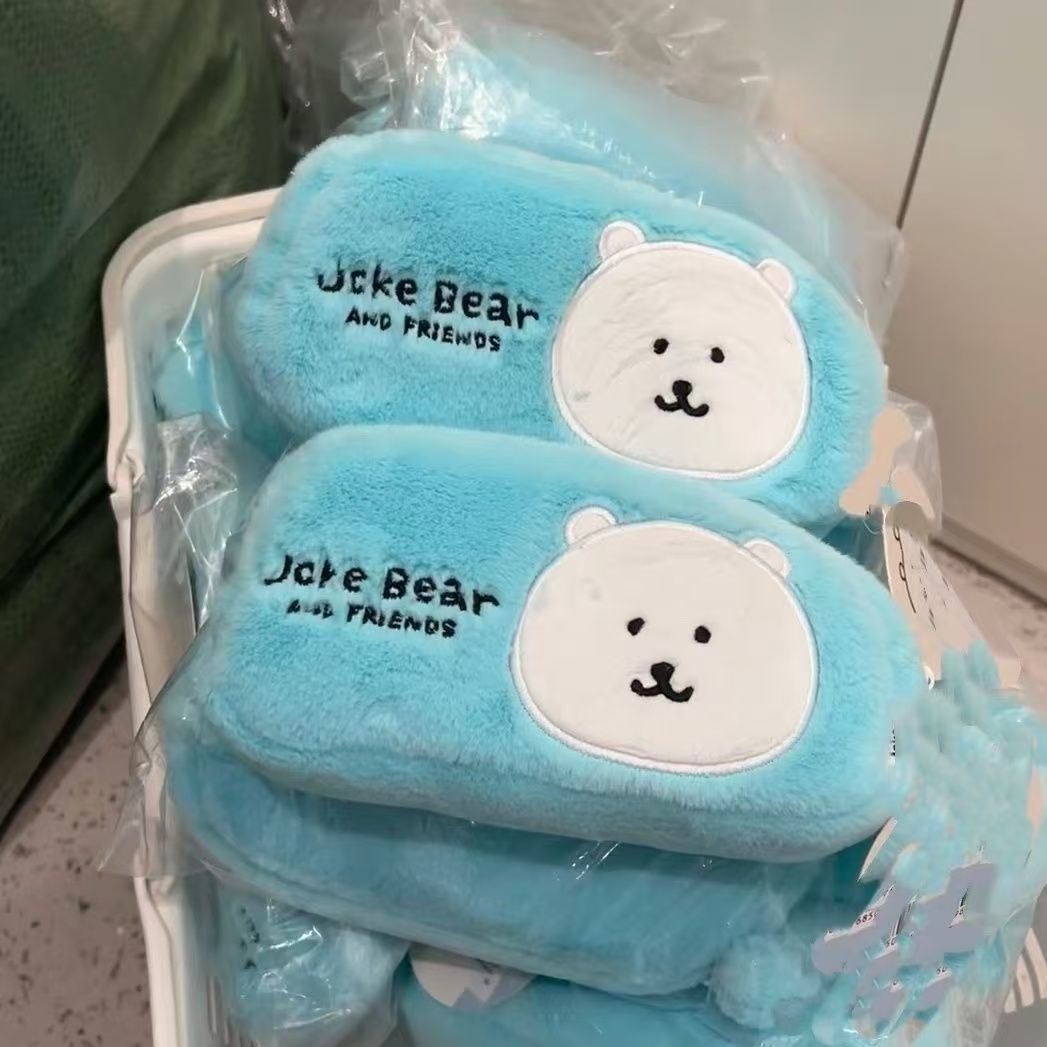 Joke Bear Soft Fluffy Plush Pe - Pencil Case Large ulasan dan harga
