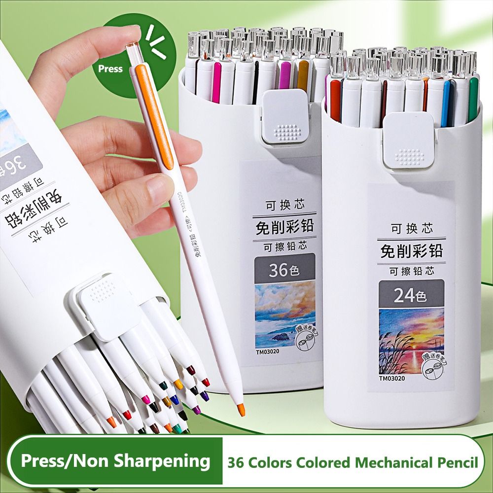 Non Sharpening Colored Pencil  - Mechanical Pencil Lead ulasan dan harga