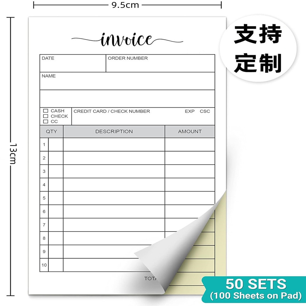 Invoice Receipt Book with Carb - Carbon Copy Book ulasan dan harga