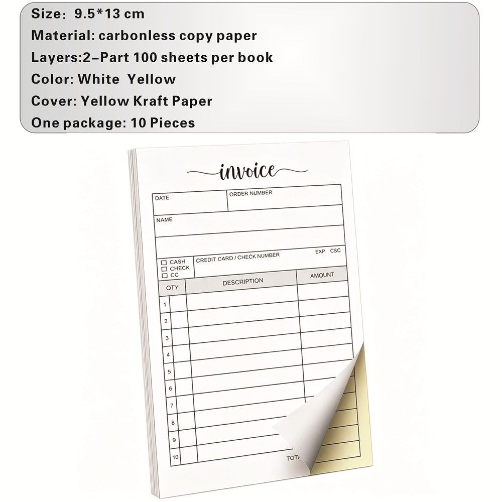 Invoice Receipt Book with Carb - Carbon Copy Book ulasan dan harga