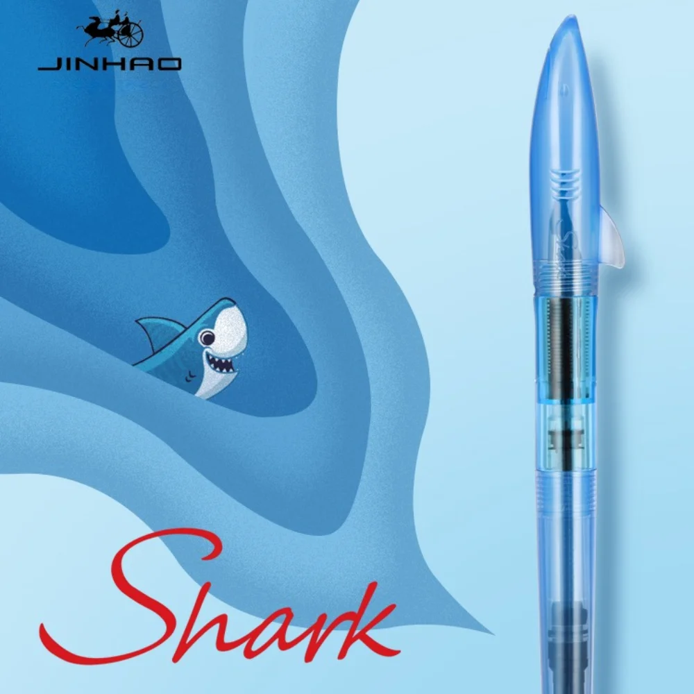Jinhao Cute Shark Fountain Pen - Stationery Supply Business ulasan dan harga