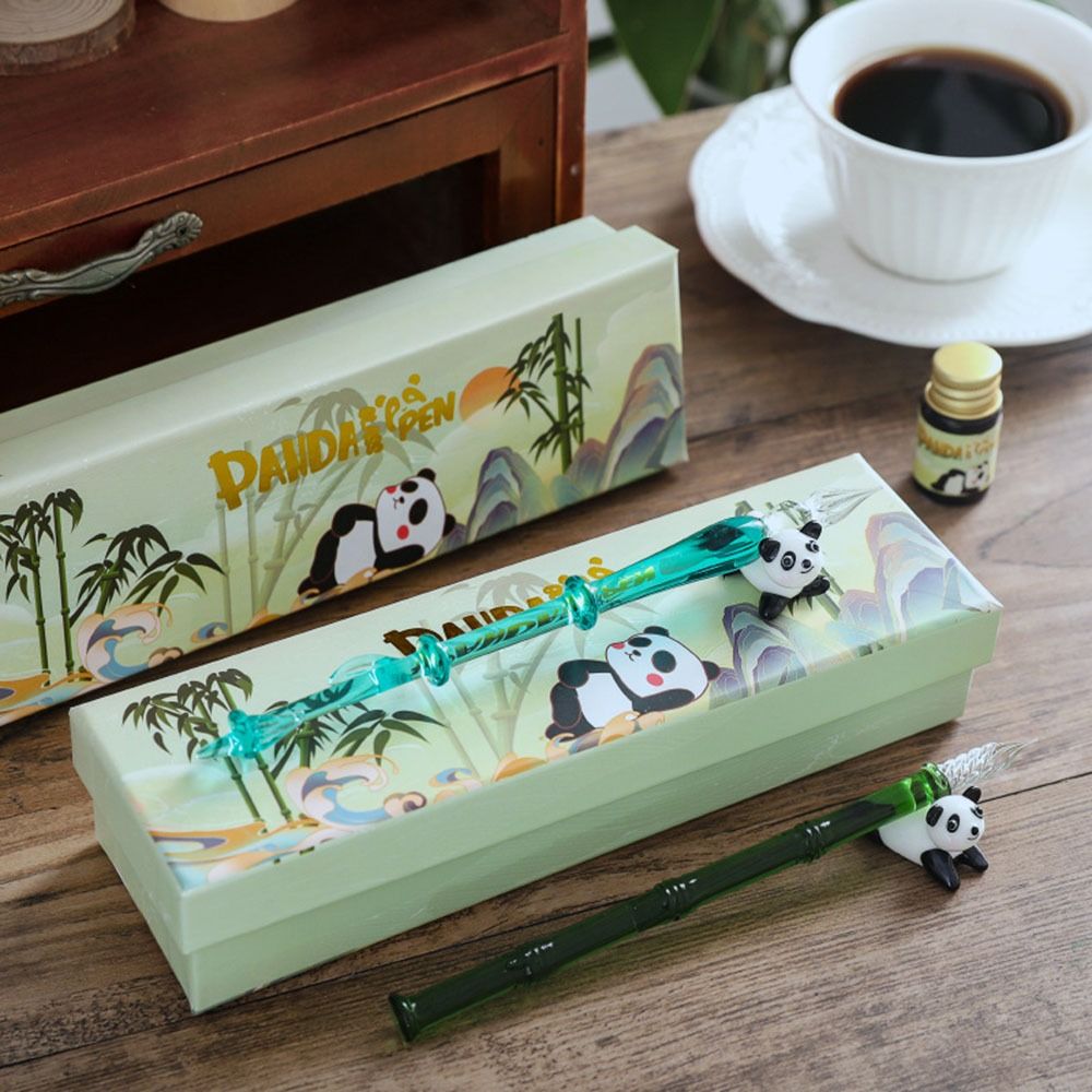 China-Chic Panda Series Glass  - Fountain Pen Ink ulasan dan harga