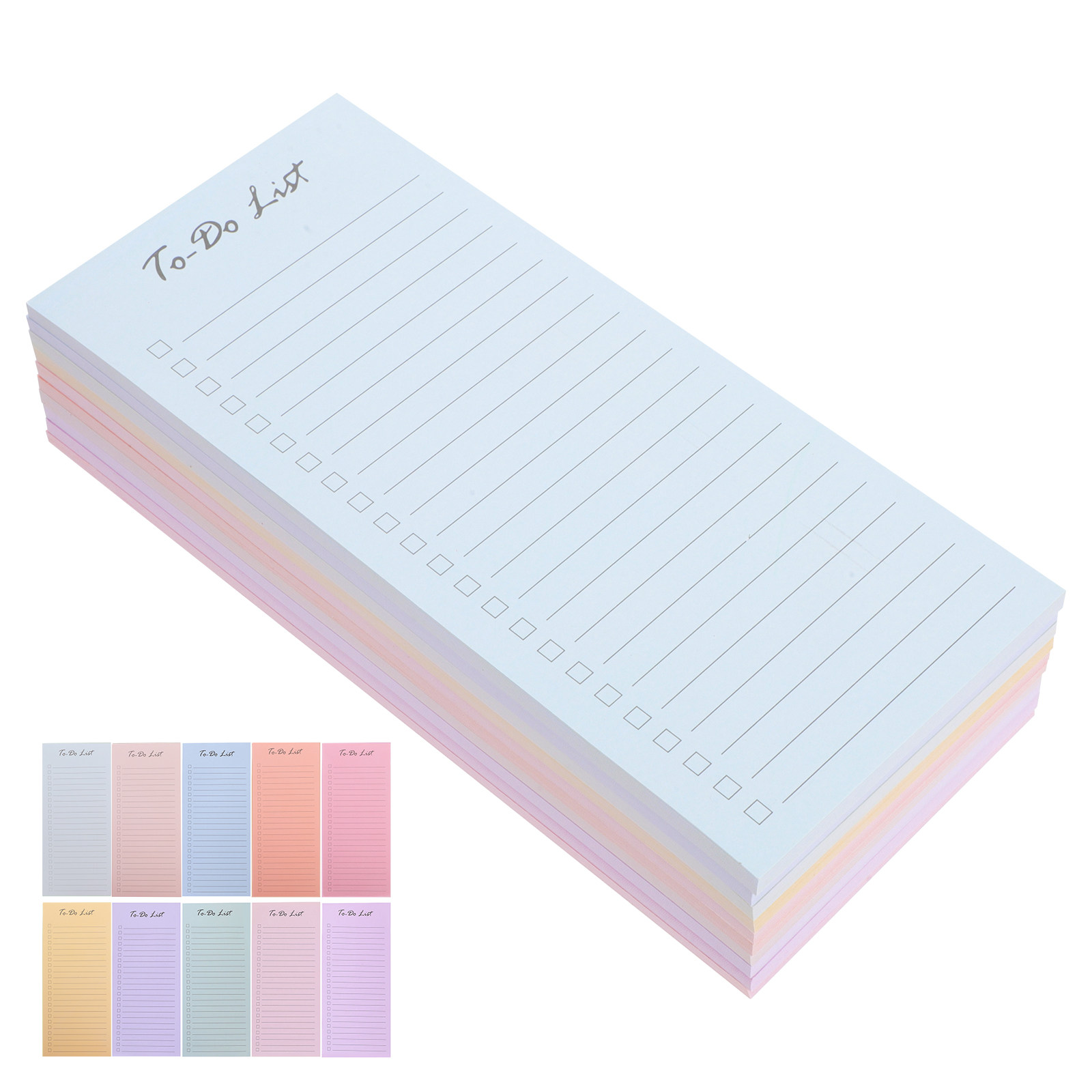 10 Pads Sticky to Do List Note - Office Stationery Supply List ulasan dan harga