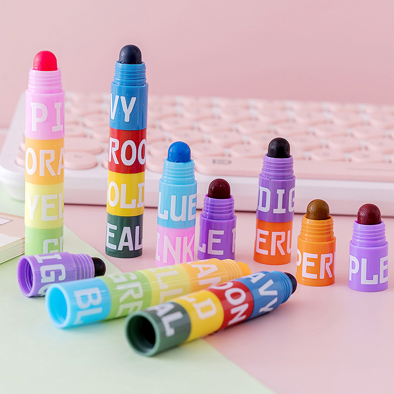 6/12 Colors Splice Mini Bible  - Highlighter Set Pastel ulasan dan harga