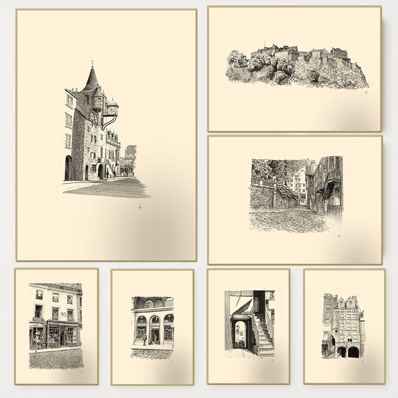 Vintage Edinburgh Castle Pen I - Fountain Pen Ink ulasan dan harga