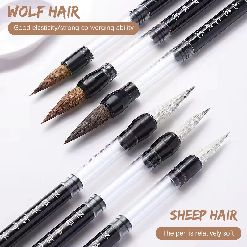 3 Pcs Calligraphy Brush Set Wa - Fountain Pen Ink ulasan dan harga